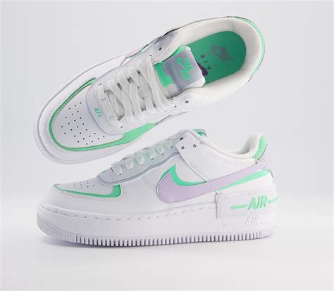 nike air force 1 shadow damen grün